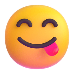 Smilies/Face Savoring Food